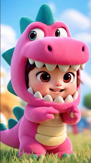 Dinosaur Dance Song - Move Like The Dinosaurs! #shorts #kidssong #dinosaur #hooplakidz