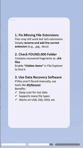 Does Windows “Scan and Fix” delete files? Not exactly. #scan #fix