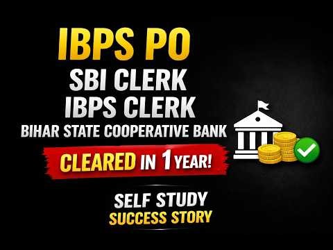 “4 Bank Exams in 12 Months – My Self-Study Strategy