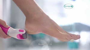 Watch Amope Pedi Perfect Electronic Foot File, Dual-Speed Callus Remover ﹙with Diamond Crystals﹚ for Fe... on Amazon Live