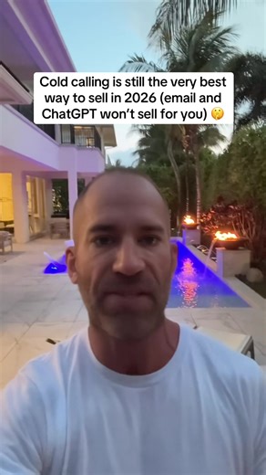 Cold calling is still the very best way to sell in 2026 (email and ChatGPT won’t sell for you) 🤫