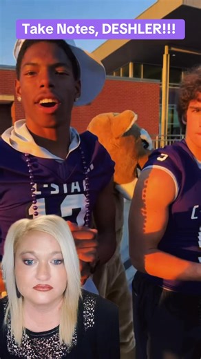 Take notes, DESHLER!!! #deshlerhighschool #augustborden #pricethornton #collegestationhighschool #missylankfordbroadway @thebridementor | True Crime with Megan