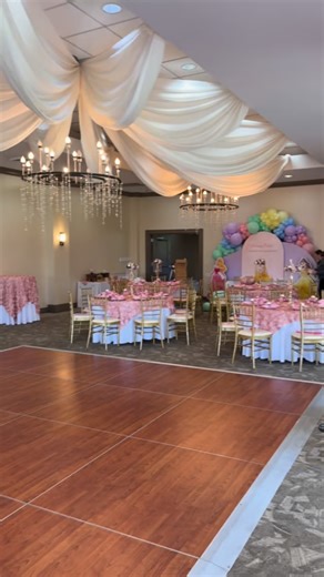 Queen Charlotte Design LLC on Instagram: "Princess ✨ . Balloons: @popcharlotteballoons Decals: @nahabidesigns Backdrops, Castle, princess , ONE table, Ladder Stand, Pedestals, Candy Cart: @queen_charlotte_design Venue: @tpc_piperglen_events . . #rentals #princesstheme #princessparty #princesscharlotte"