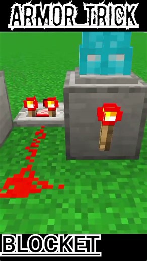 ARMOR TRICK👌।।#minecraft #gaming #foryou