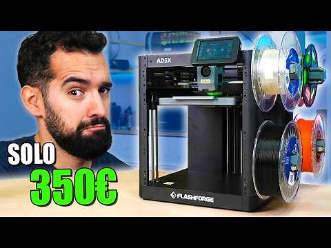 I Tried the Cheapest Multicolor 3D Printer Ever | Flashforge AD5X