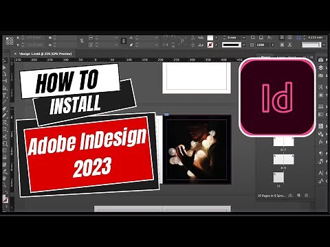 How to Install Adobe InDesign 2023 | Full Installation without error | #adobe #howto #tech