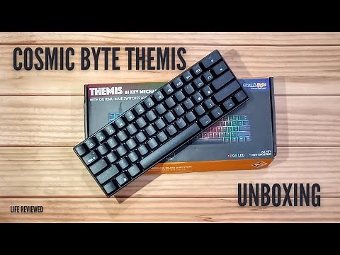 Cosmic Byte CB GK 21 Themis 60% Mechanical Gaming Keyboard | Unboxing & First Impression