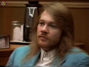 808K views · 10K reactions | #OnThisDay: August 23rd, 1993 - Axl Rose testified against Steven Adler in the Los Angeles Superior Court. Here's a clip of Steven's lawyer cross-examining Axl about the lyrics to Mr. Brownstone. It's pretty f'n funny. | Appetite For Distortion with Brando | Facebook