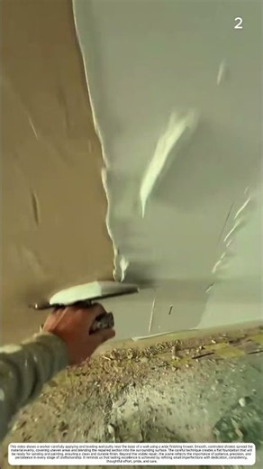 Wall Finishing: How Manual Coating Creates a Clean and Uniform Surface