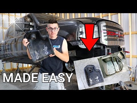 HOW TO replace F250 coil spring buckets