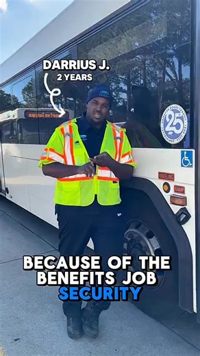 Here's why you should join our fleet ⬇️ 🚍 Paid training, including CDL prep 🩺 Medical, vision and dental benefits 🐖 Pension & retirement benefits 🎖️ Veteran-friendly Still not convinced? Take it from these operators! 🚍 Stop by our December Career Fair! Apply, interview, and screen, all on-site. 🗓️ Friday, December 10 | ⌚ 10am - 2pm | 📍 509 E. 18th St, Norfolk, VA | Hampton Roads Transit