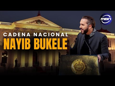 Cadena Nacional del Presidente Nayib Bukele por Ceremonia de Oración por El Salvador