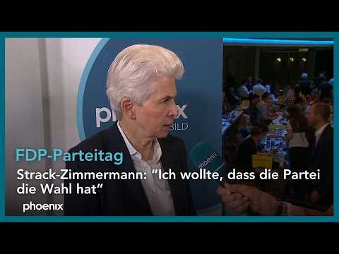 FDP-Parteitag: Interview mit Marie-Agnes Strack-Zimmermann | 30.05.26