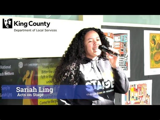 Department of Local Services Participatory Budgeting Black History Month Celebration in Skyway, WA | Gloria Briggs