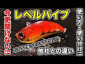 【バス釣り】レベルバイブの使い方!!カウンターやサイレントの使い分けやタックルセッティングについても解説してみた【レイドジャパン】【G.iは今月（たぶん）】[RAID JAPAN]