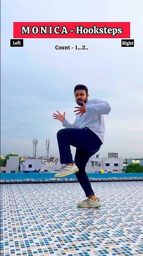 Monica #hookstep Tutorial | Coolie | Jana #danceshorts | Pooja Hedge | Soubin | Anirudh