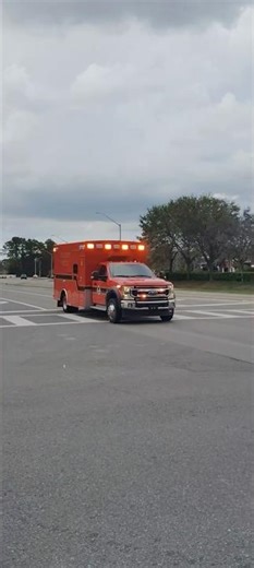 FCFR Rescue 52 Responding Code 3 Read description #flaglercounty #ambulance #responding #code3