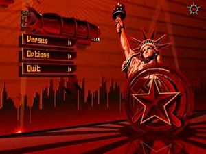 Red Alert 3 Beta - main menu animation
