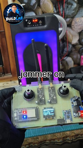 I Built a Signal Jammer | Electronics & RF Experiment 🔧📡 #electronics ##engineering #students
