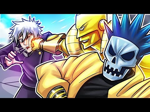 they added an OP DIO Moveset to this JJK Battlegrounds (Roblox)