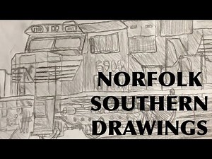 Norfolk Southern Locomotive Drawings