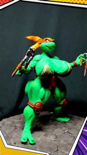 #ninjaturtles #tmnt2003 #teenagemutantninjaturtles #figure #muscle #reels #trendingshorts