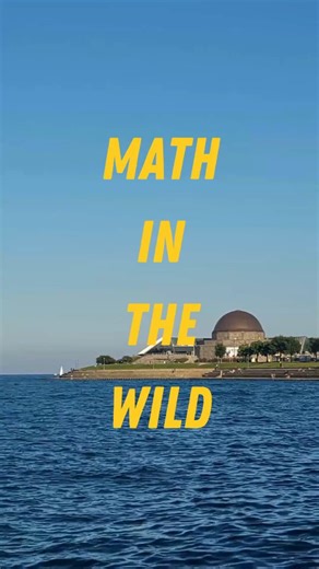Holden Tran on Instagram: "So, I've been hibernating in my little hole in the wall since the average temperature outside hasn't risen above the freezing point for the past couple of weeks here in Chicago. 🥶 This was filmed on a hot and humid day, which is the exact opposite of Chicago's current weather lol. I was exploring the area by the Adler Planetarium and I noticed a couple of mathematical curiosities. In particular, the dome of the planetarium stood out to me as well as a peculiar sinusoi