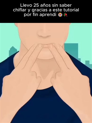 Aprende a chiflar: ¡Nunca es tarde para intentarlo!