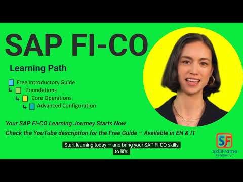 SAP FI-CO Introductory Guide | Learn the Basics of SAP Finance & Controlling (EN & IT)