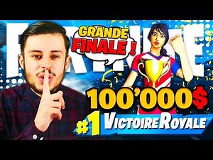 🔴 JE VAIS GAGNER LA GRANDE FINALE DU TOURNOI PRO DUO SUR FORTNITE ! (100.000$)