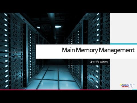 08 Main Memory Management Complete
