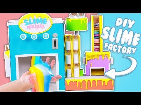 HOW TO MAKE A DIY SLIME FACTORY! (IT REALLY WORKS)