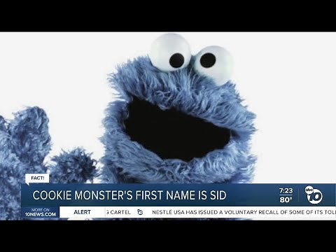 Fact or Fiction: Cookie Monster's first name is Sid?