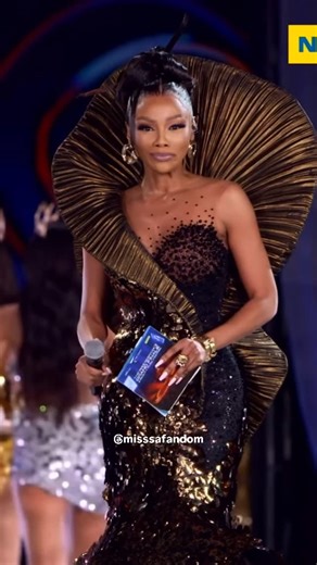 Miss South Africa 🇿🇦 on Instagram: "RETSENEEEE! There she is, BONANG HOSTS MISS COSMO INTERNATIONAL!🔥"