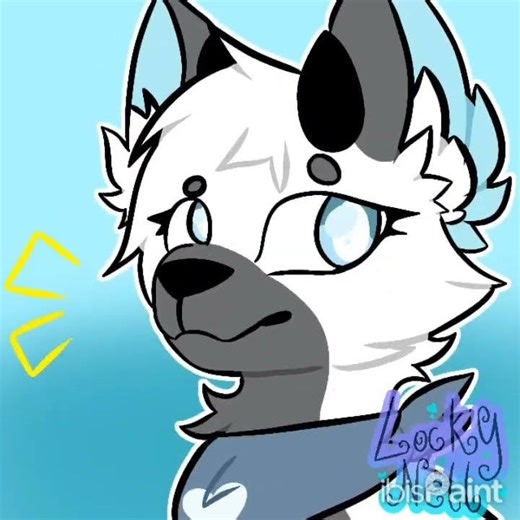 Blue Muffins animation gift for ‪@Satoridrawz‬ #gift #furry #animation #ibispaintx