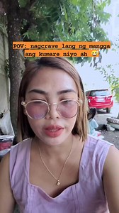 1.8K views · 108 reactions | Oppps! Kakain lang ako ng mangga ah, kain tayo HAHAHAHA #manggahilaw #letseat #goodvibes #highlightseveryone | Mareng Anj | Facebook