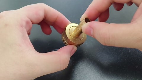 3/8" Barb x 3/4" Female GHT Thread Solid Brass Water Hose End Repair Connector, Includes Stainless Steel Clamps and gaskets（Pack of 2）