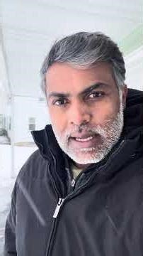 Melting snow using calcium chloride ￼