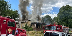 Firefighters battle heavy fire at Toledo house considered a ‘code red’ building