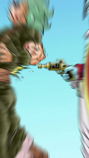 Epic Goku vs Gas Battle in Dragon Ball!