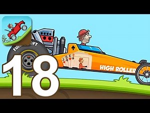 Hill Climb Racing - Gameplay Walkthrough Part 18 - Dragster (iOS, Android)