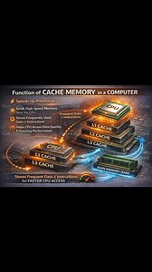 Function of Cache Memory in a Computer. Check the comments for more details👇👇👇 | Gate Corp.