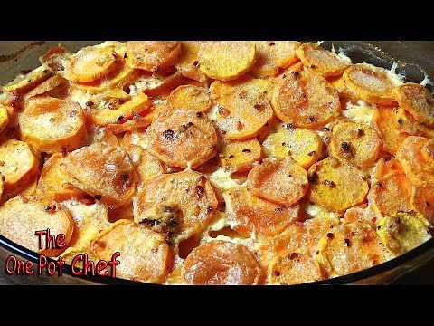 Savory Sweet Potato Bake | One Pot Chef