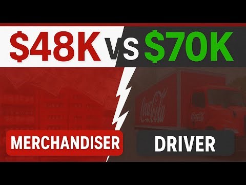 Coca Cola Driver vs. Merchandiser – Which Position Pays More?