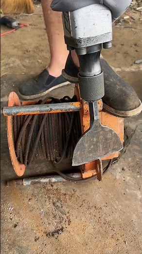 Removal of copper coil from old electric motors amazing tool#youtubeshorts #viralshorts