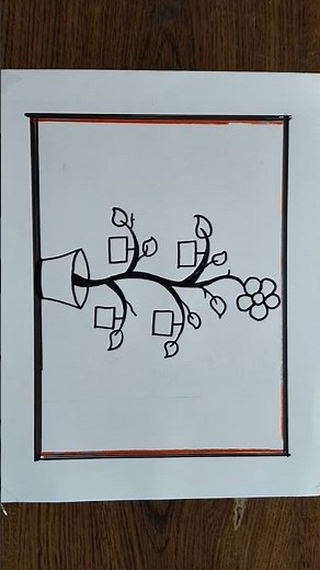 family Tree Drawing #drawing #art #familytree #viral