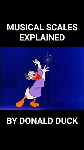 When Cartoons Were Educational 🎹🎶🎼 - Donal Duck! 🐥 #music #donaldduck #scales #piano