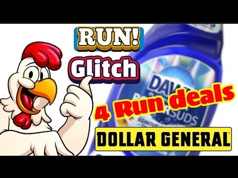 DAWN! glitch at Dollar General Run!!!$15Earns! #glitches #couponing