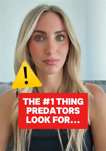 ⚠️The Number 1 Thing Predators Look For When Choosing A Victim… #womenempowerment #safetytips #safety #staysafe #womenssafety