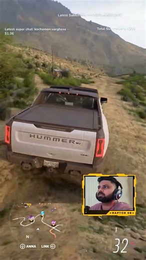 Hummer EV Off-road #hummer #offroad #shorts #raptors85 #fh5 #forzahorizon5 #openworld #cars